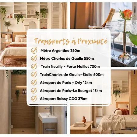 Appartement Le Cocon De L'étoile - 5 Min à Pied De L'arc De Triomphe - 4 Personnes Paris